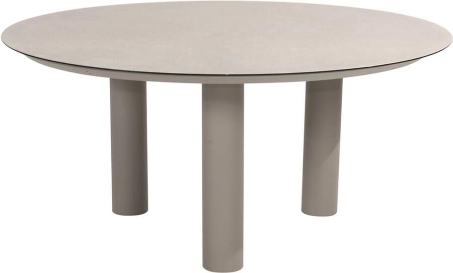 Taste 4SO Donato dining tuintafel 160xH75 cm met 3 poten keramiek cloud