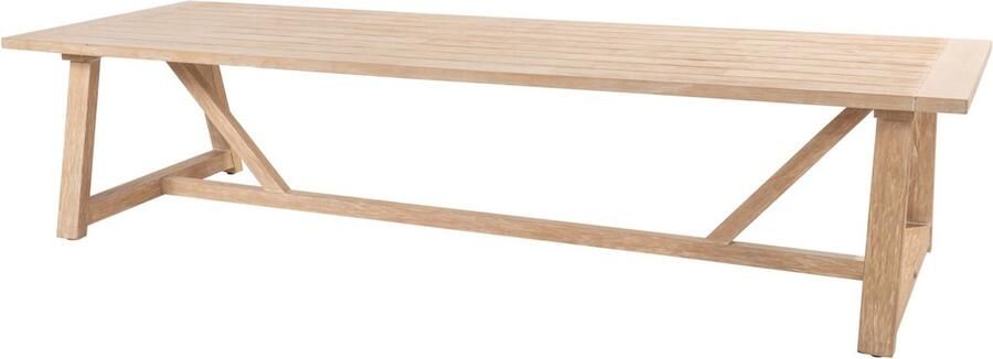 Taste 4SO Noah dining tuintafel 300x100xH69 cm geborsteld teak 4 Seasons Outdoor