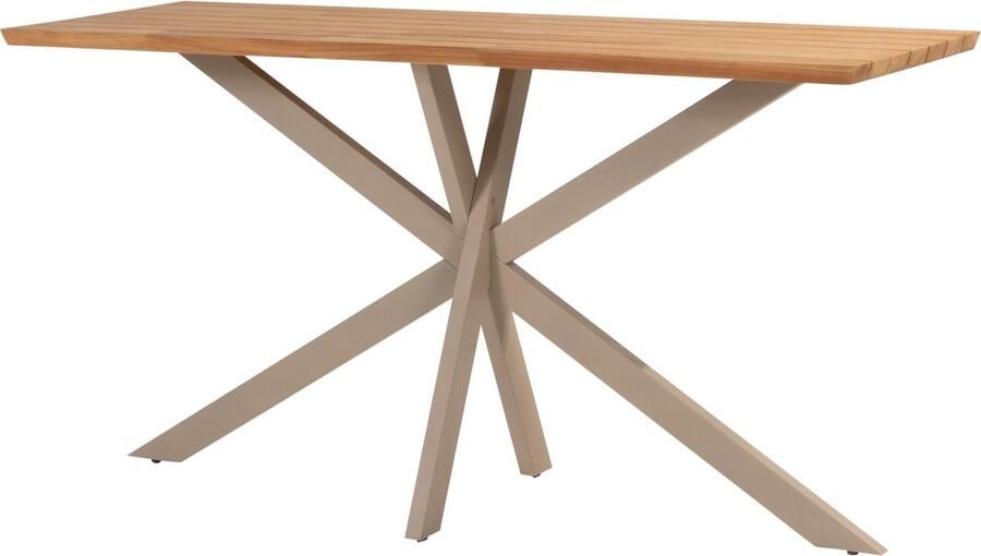 Taste 4SO Prado bartafel 200x70xH105 cm aluminium teak latte