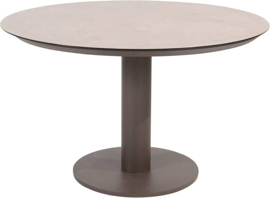4 Seasons Outdoor Sarah dining tuintafel 120xH75 cm printed ceramic terre Taste 4SO