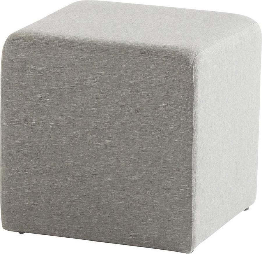 Taste by 4 Seasons Outdoor Poef Crea grijs