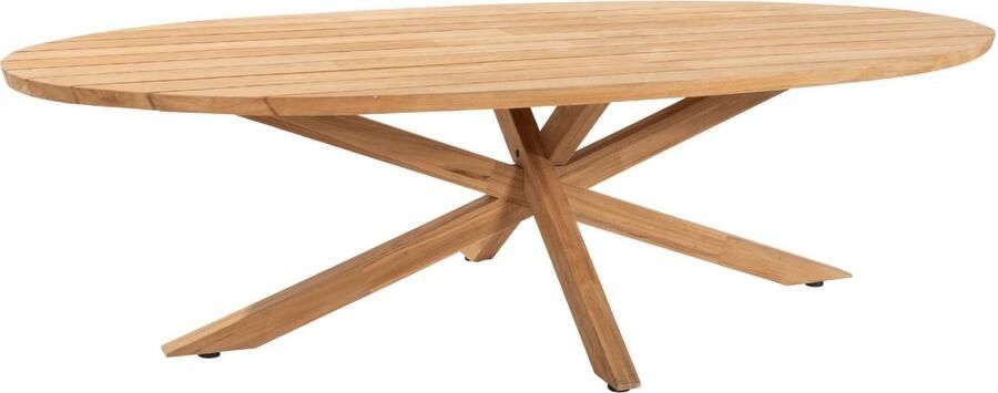 Taste by 4-Seasons Outdoor Taste Prado Ellips low dining tuintafel ovaal 240x115 cm. teakhout