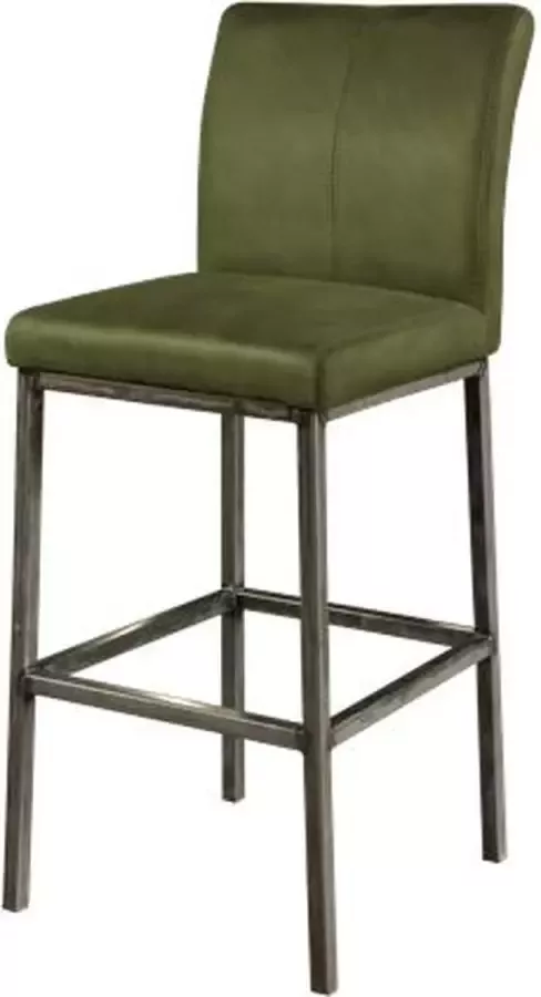 Teakea Barstoel met Rugleuning Seville Barstool Groen