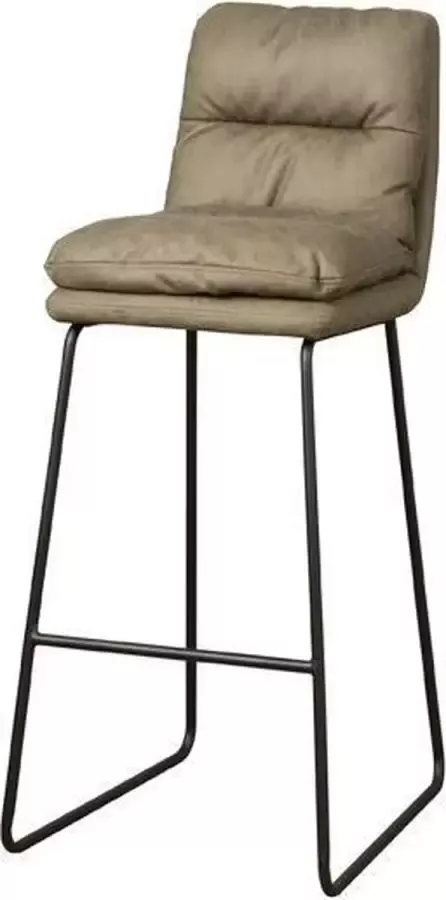 Teakea Barstoel met Rugleuning Toro Barstool 65x48x110 Groen