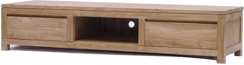 teakea Corona Teak TV meubel 180x50x37