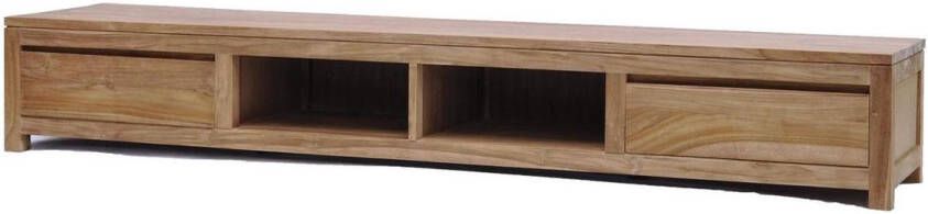 Teakea Corona Teak TV meubel 240x50x37