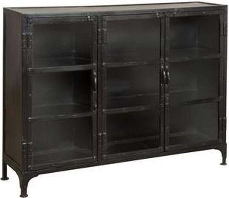 teakea Dressoir 3 Deuren 122x31x97