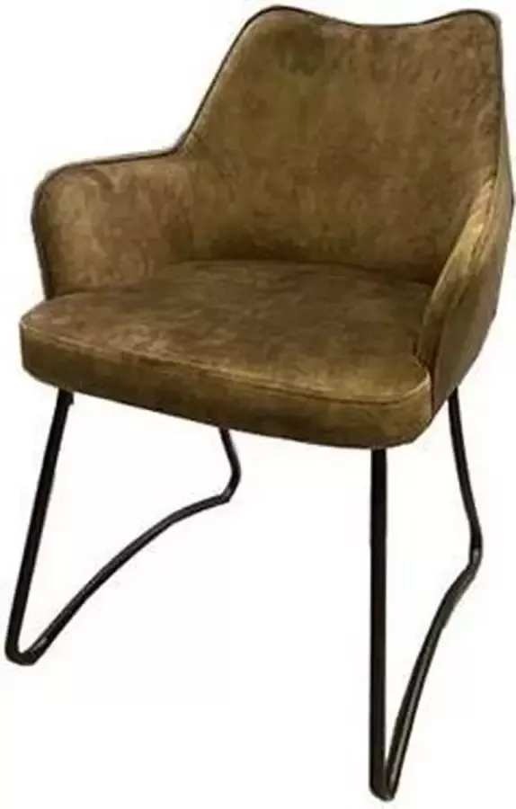 Teakea Garda armchair Green velvet