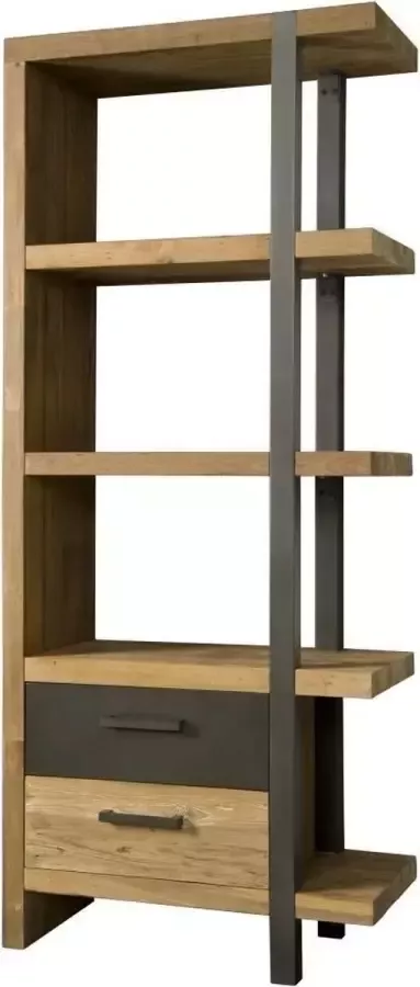 Teakea Lucca Boekenkast 77.5x40x190 Rechts