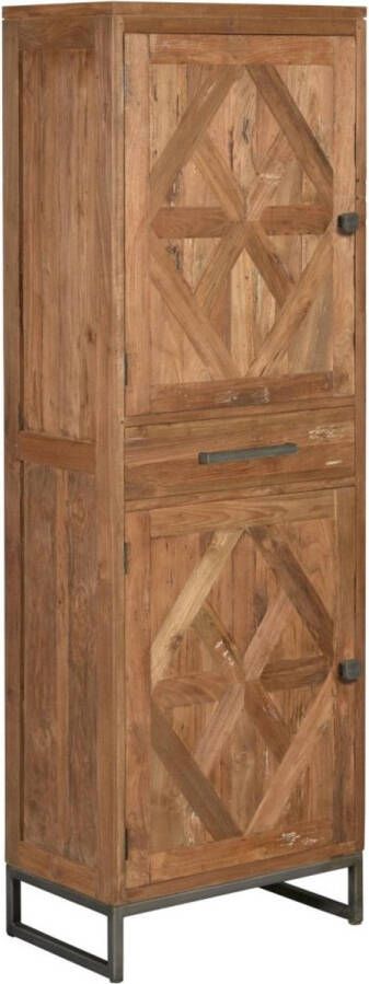 Teakea Mascio Cabinet 2 deurs 1 lade 65x40x195