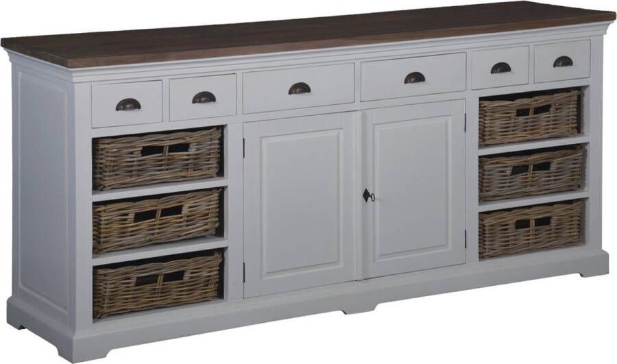 Teakea Napoli Dressoir 195x52.5x90