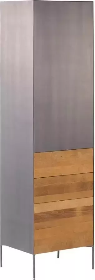 Teakea Pandora Cabinet 55x45x184 1 deur links + 3 laden