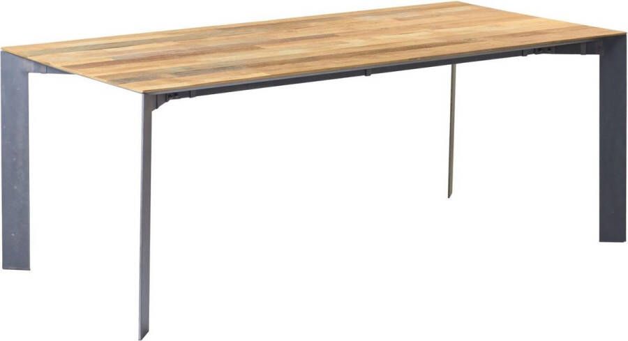 Teakea Pandora Eettafel Teak met Staal 180x90x76