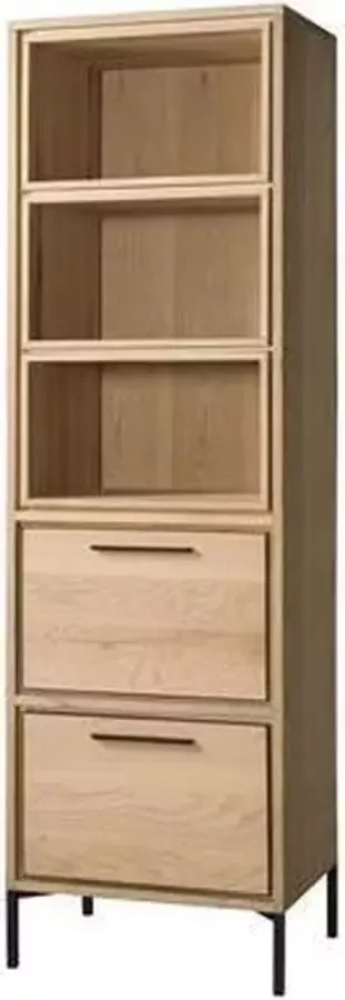 Teakea Ravenna Boekenkast 2 Laden 60x44x200