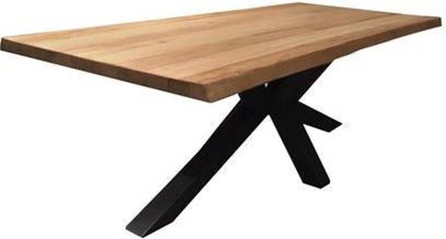 Teakea Sovana Live-edge dining table 180x90 top 5 Naturel