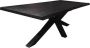 Teakea Sovana Live-edge dining table 200x100 top 5 Zwart - Thumbnail 2