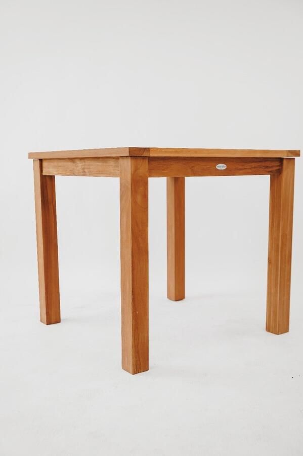 Teakea Teak tuintafel Vierkant 80x80x75