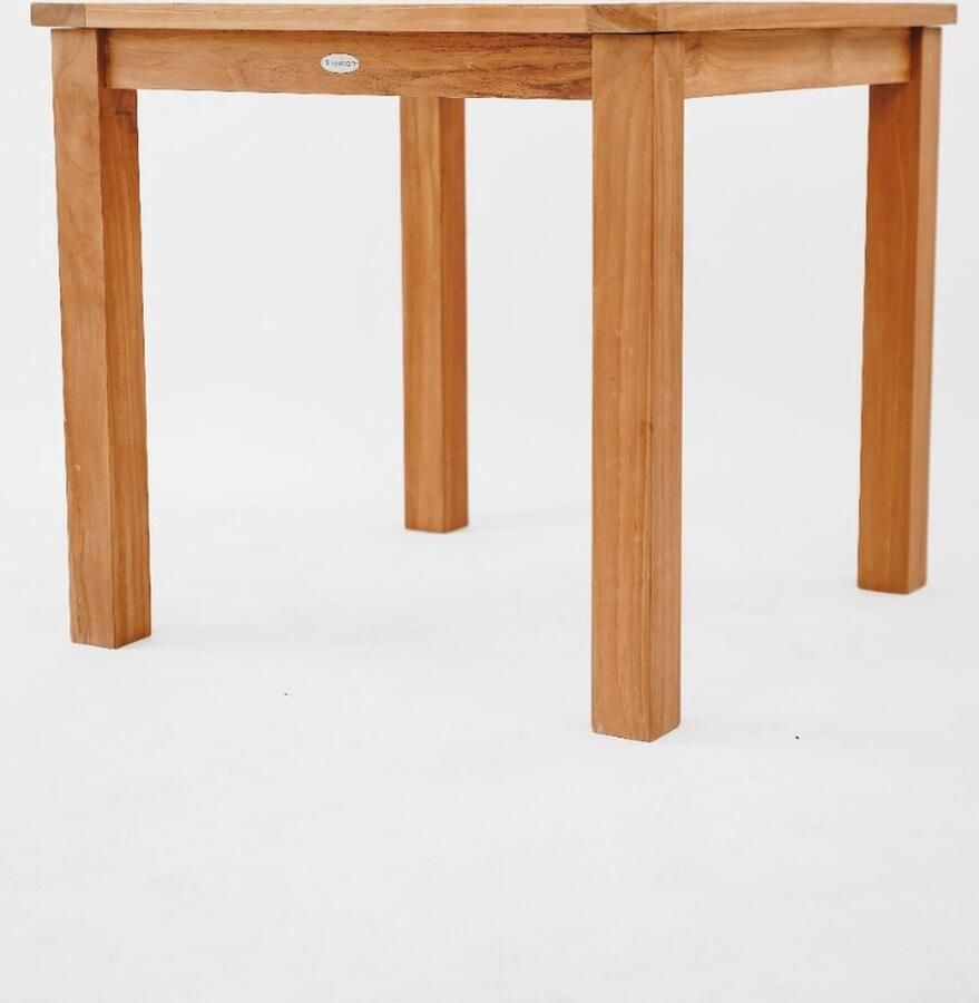 Teakea Teak Tuintafel Vierkant 90x90x75