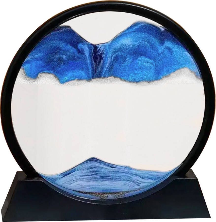 Team Bicep Vloeiend Zandschilderij Bewegend Zand Display Magisch Zand Rustgevend Decor Bureau Decoratie Voor Kerst & Sinterklaas Cadeau