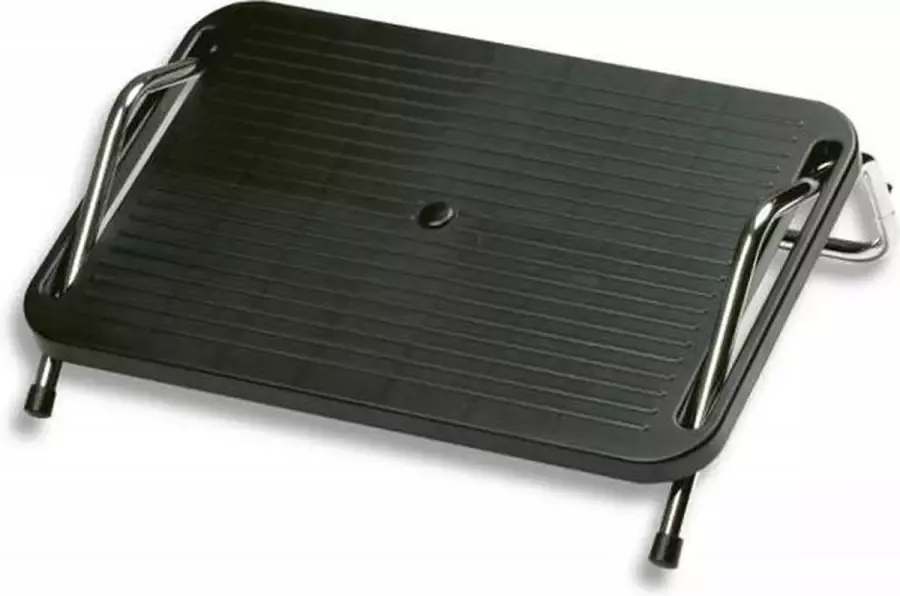 Techly aanpasbare voetsteun zwart