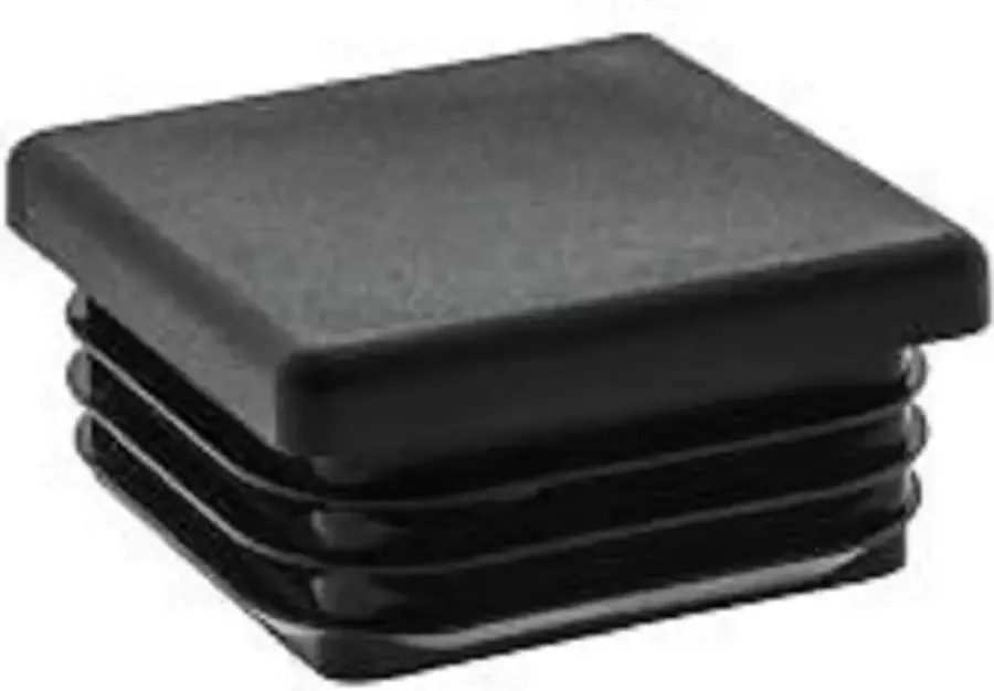 Techniekwinkel.be Insteekdop meubeldop vierkant 40 X 40 mm (wanddikte koker 3 0-5 0) polyamide zwart x 12 stuks