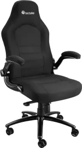 Tectake Bureaustoel Springsteen zwart 404736