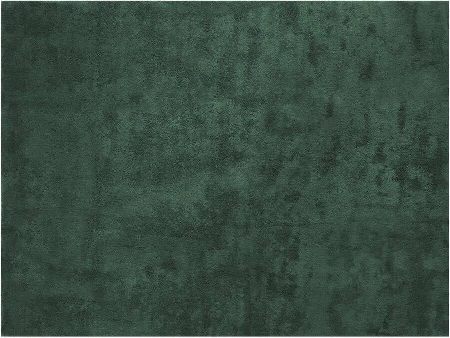 Tectake Kortpolig Vloerkleed 120 x 170 cm Groen Tapijt voor Woonkamer Slaapkamer Eetkamer Onderhoudsvriendelijk en Wasbaar Antislip Ondertapijt Allergievriendelijk maten en kleuren