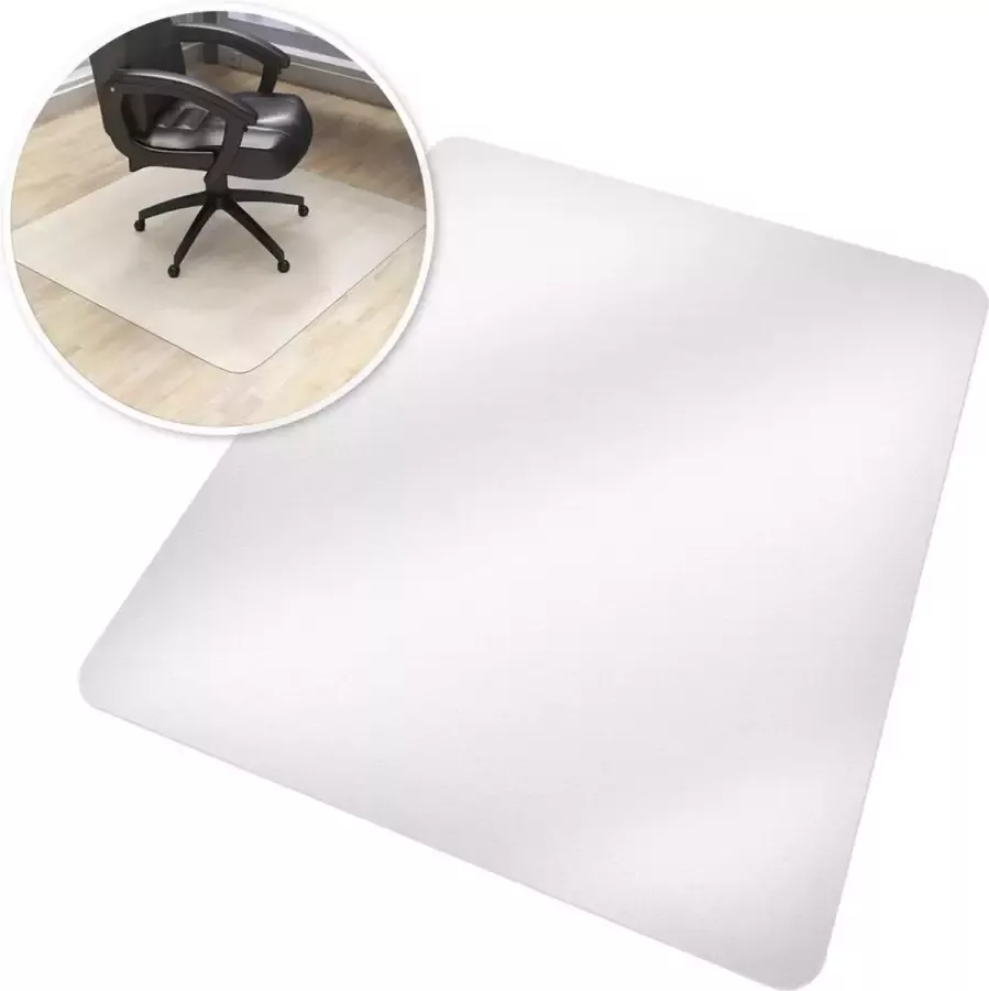 Tectake Vloerbeschermende mat 150 x 120 cm voor bureaustoelen 401697 - Foto 2