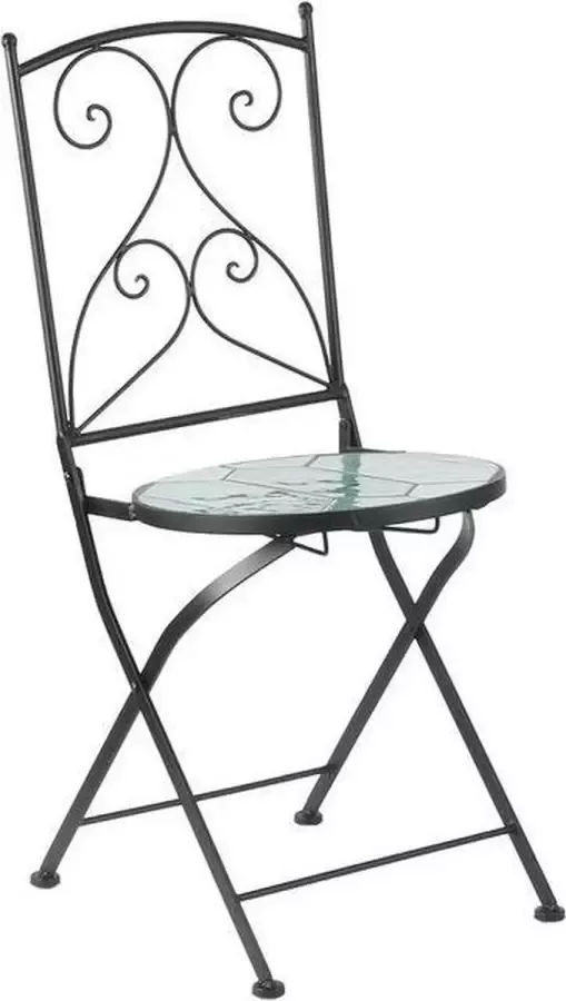 Teeninga Palmen Meubels River Stoel Groen Blauw L58xb45xh88cm