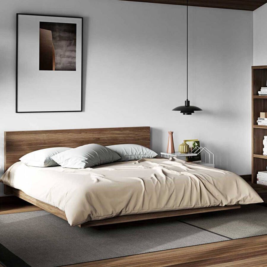 TemaHome Bed Float 180x200 Bruin - Foto 2