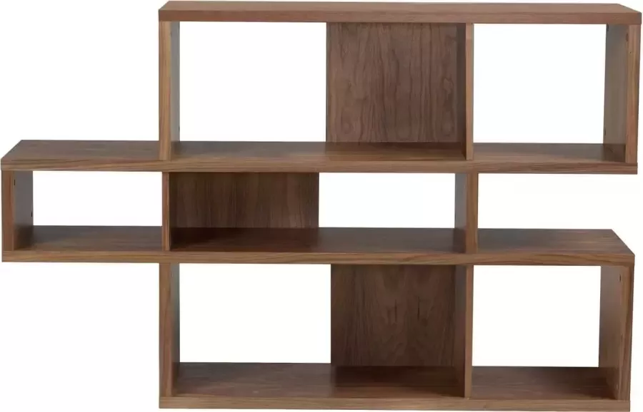 TemaHome EMOB Boekenkast Lisbon 1 wit Boekenkasten Wit MDF Boekenkasten Op voorraad - Foto 10