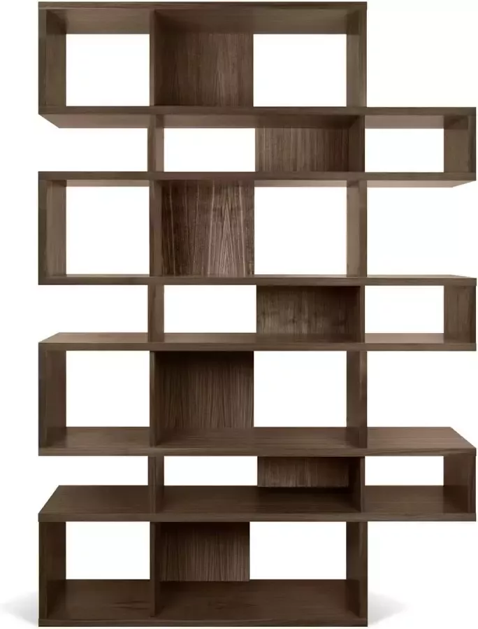 TemaHome EMOB Boekenkast Lisbon 1 wit Boekenkasten Wit MDF Boekenkasten Op voorraad - Foto 4