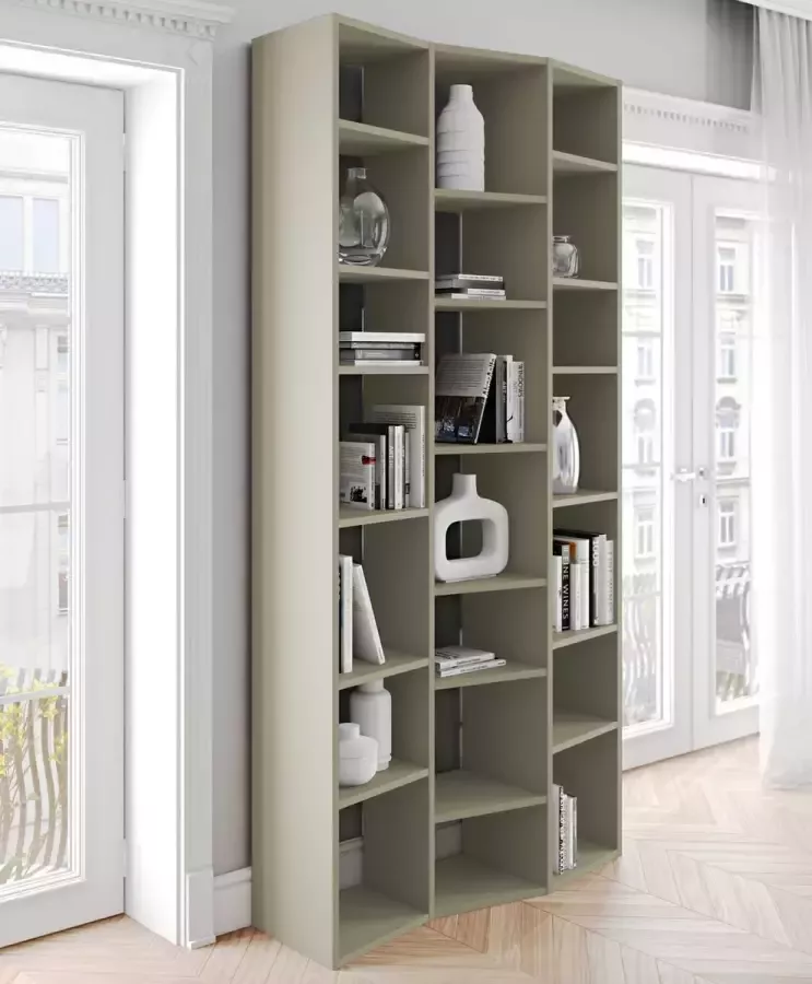 TemaHome Boekenkast Rek Grijs 110cm Breed - Foto 2