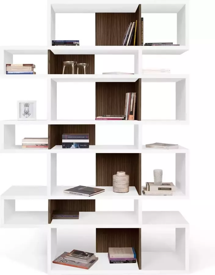 TemaHome Boekenkast Rek Wit 155cm Breed - Foto 2