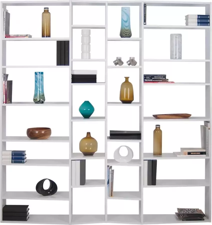 TemaHome Boekenkast Rek Wit 214cm Breed