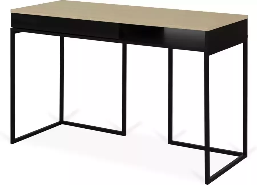 TemaHome Bureau 130 cm Bruin - Foto 2