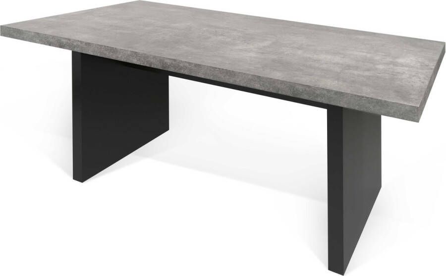 TemaHome Eettafel Delta 160x80cm betonlook - Foto 2