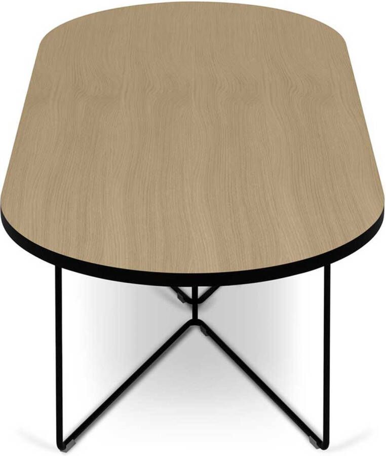 TemaHome Salontafel Bruin 136x60x36 cm - Foto 3