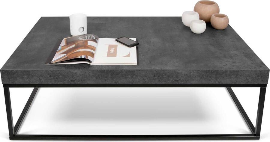 TemaHome Salontafel Zwart 120x75x38 cm - Foto 2