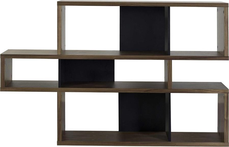 TemaHome Boekenkast Lisbon 1 walnoot zwart - Foto 2