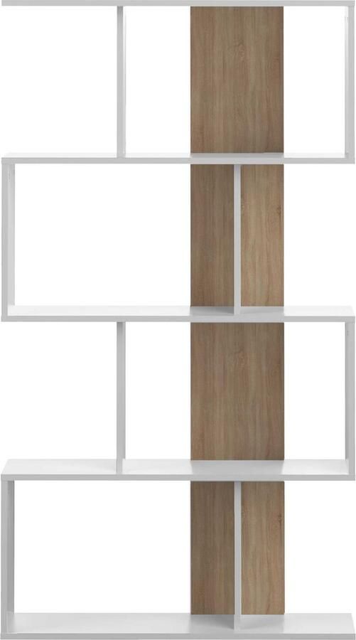 Symbiosis boekenkast Eidal wit zwart 165x89x25 cm Leen Bakker - Foto 7