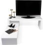 TemaHome TV Meubel Tv-meubel Cliff 125cm Wit - Thumbnail 1