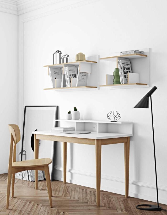 TemaHome Wandrek Basel 90cm wit multiplex