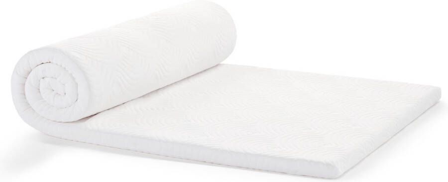 TEMPUR EASE™ by Topper Topdekmatras 160 x 200 x 3 cm – Traagschuim topper voor comfort en ondersteuning Afritsbaar matrashoes