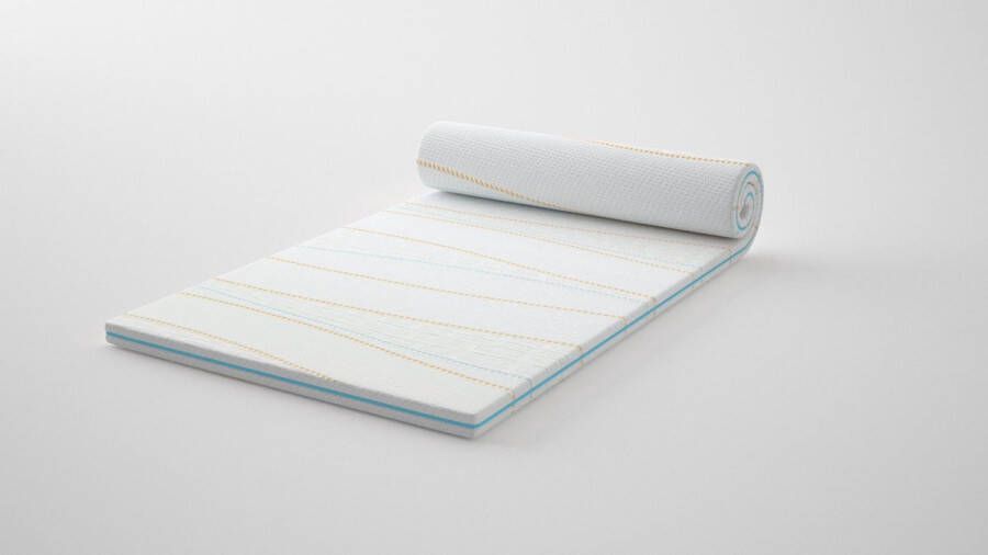 Ten Cate Ortho NASA Topper Blue Line 160x200 orthopedische kern traagschuim warmte en vochtregulerend wasbare hoes OEKO-TEX gecertificeerd