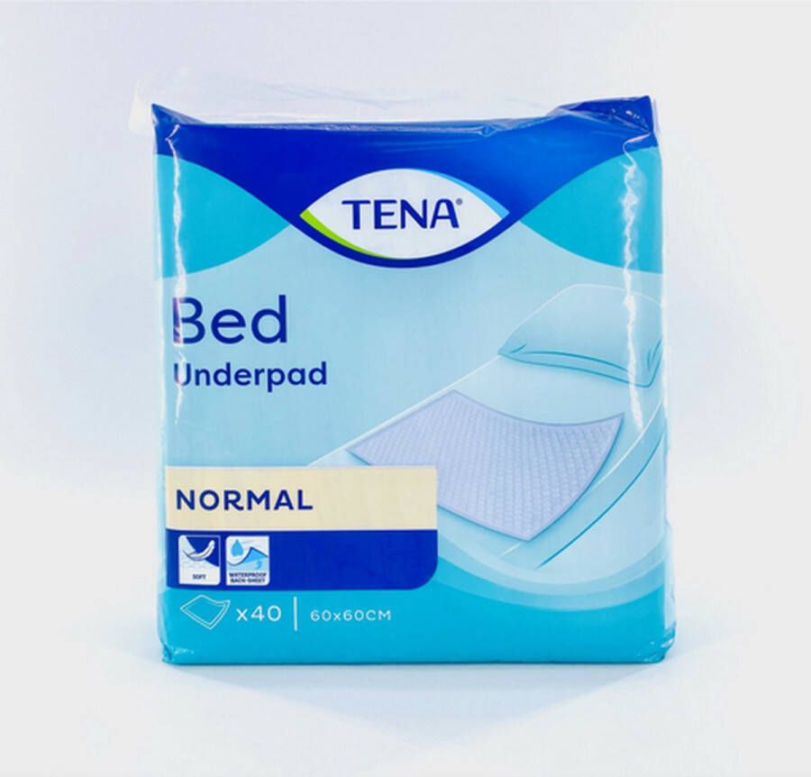 TENA Bed Normal 60 x 60 cm 8 paquets de 40 protections