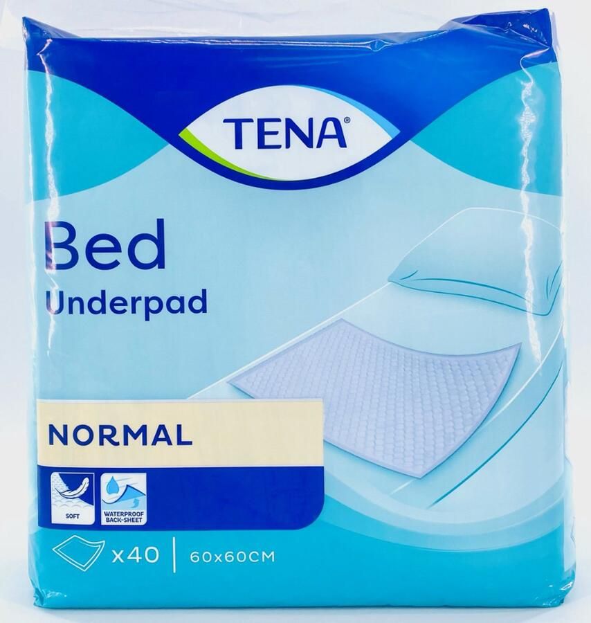 TENA Bed Normal 60 x 60 cm 4 paquets de 40 protections - Foto 2