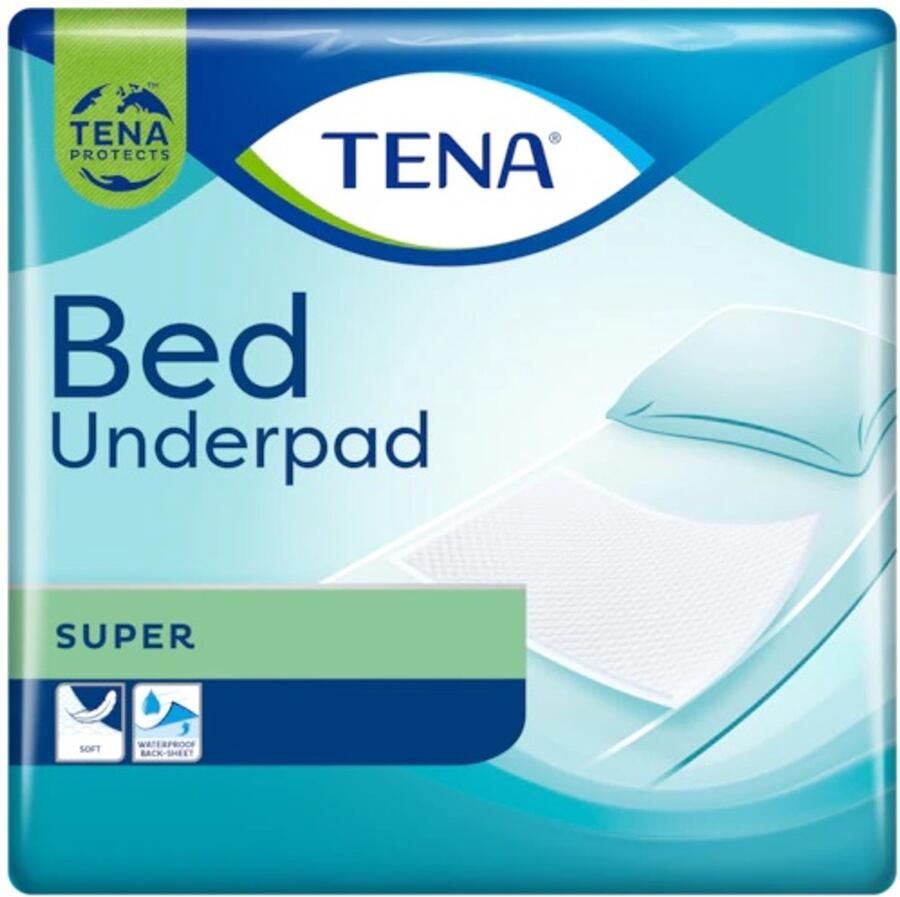 TENA Bed Super 60 x 60 cm 1 paquet de 30 protections