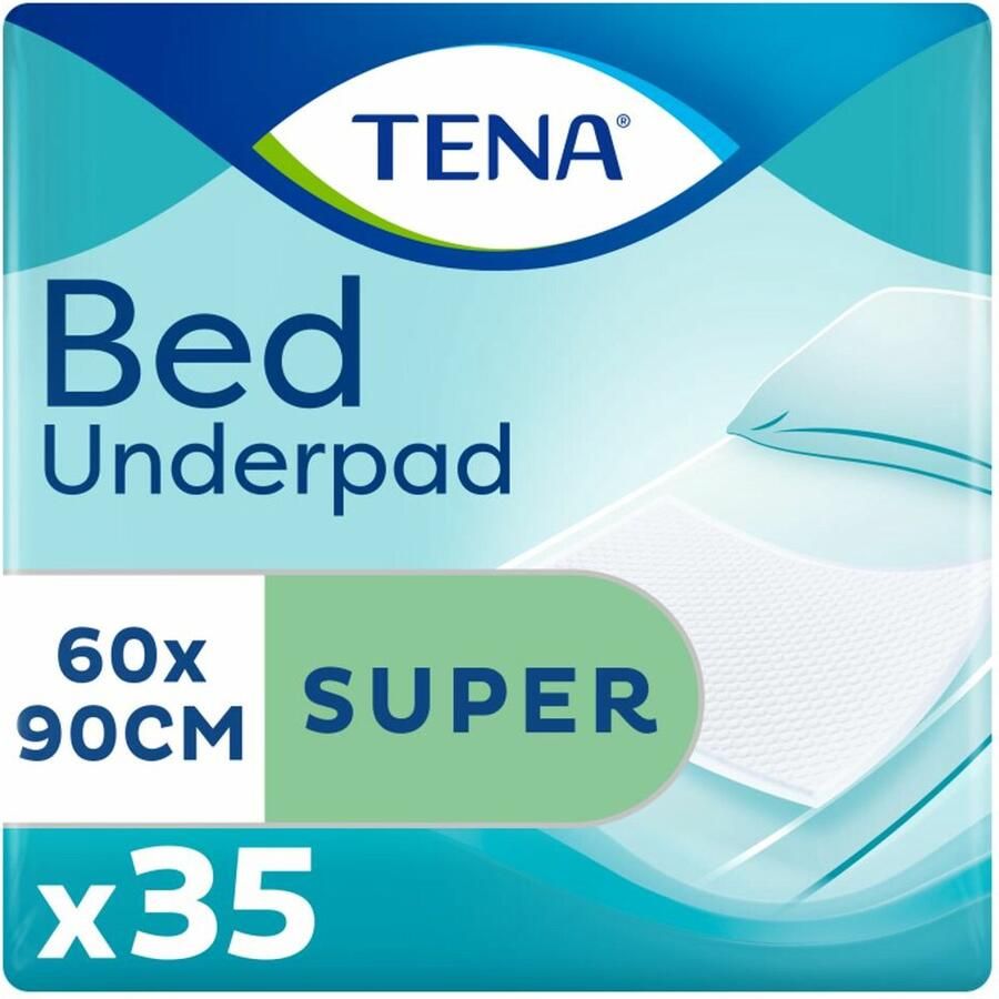 TENA Bed Super 60 x 90 cm 4 paquets de 35 protections