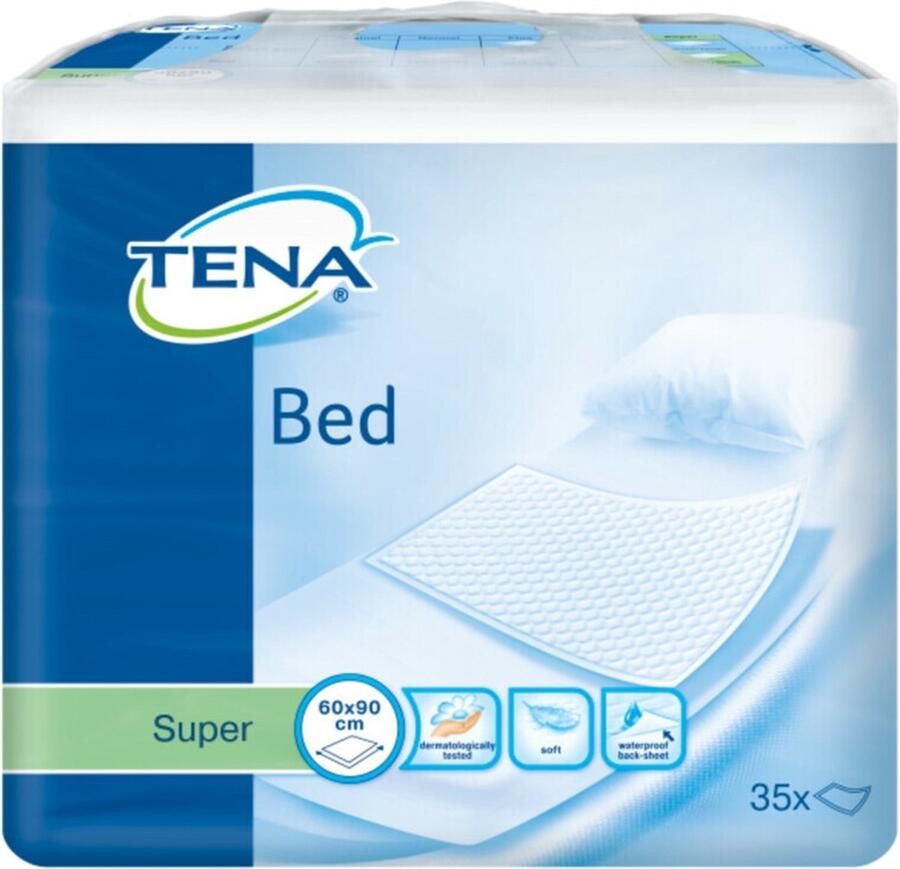 TENA Bed Super 60 x 90 cm 4 pakken van 35 stuks